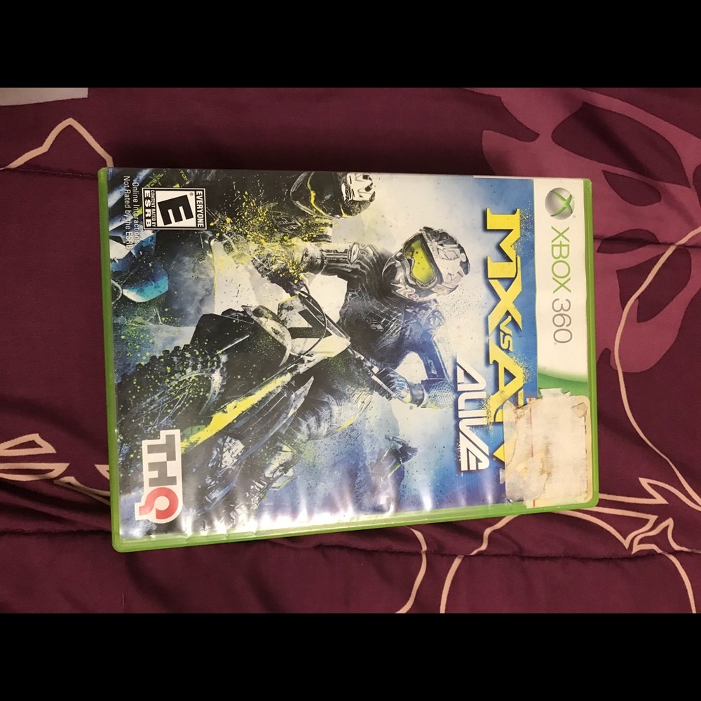 MX VS ATV ALIVE XBOX 360 VID GAME